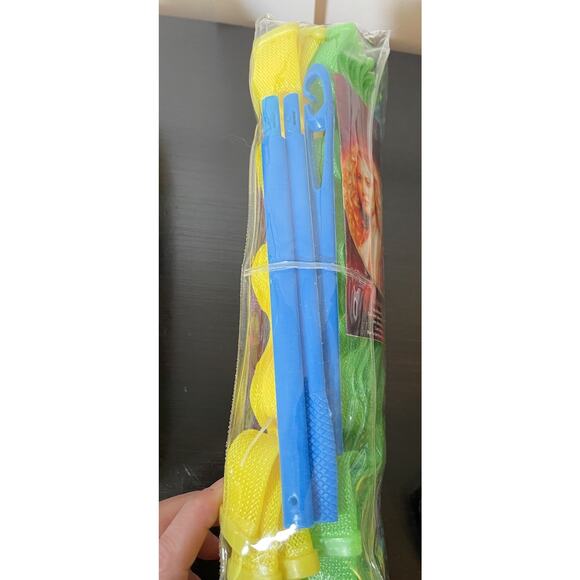 68 Pcs Hair Curlers Spiral Curls No Heat Wave Hair Styling Kit with Hook Neon - Picture 5 of 5